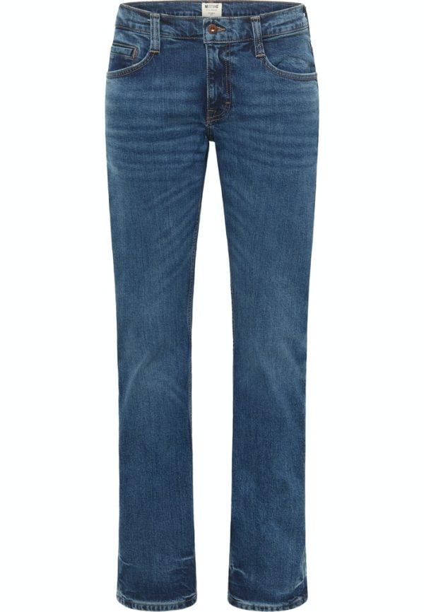 Heren Mustang Oregon Boot jeans 1012361-5000-783 blauw
