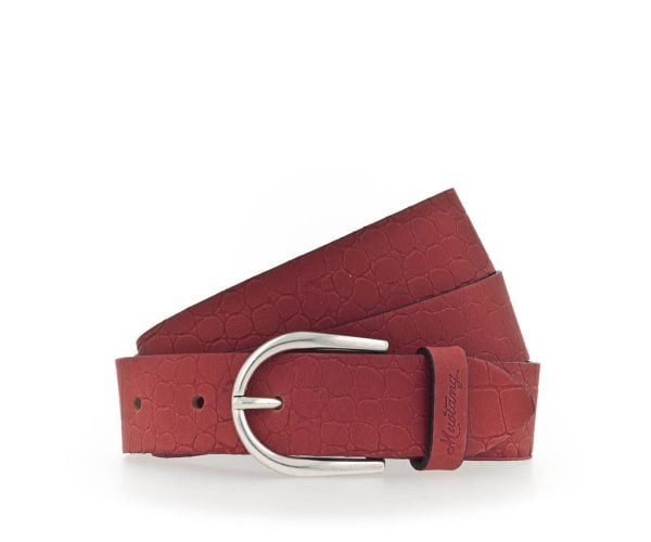 Mustang ceinture pour femmes MW3067L25-350 rouge