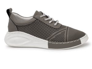Women's shoes Artiker 50C1346 gray lace-up