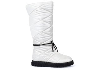 Women's Artiker 51C-380 white slip-on boots