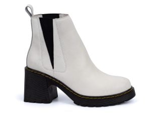 Women's Artiker 51C-499 white slip-on boots