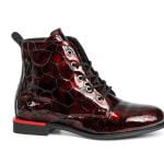 Women's shoes Artiker 51C-756 burgundy lace-up