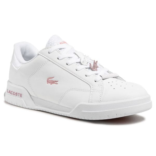 Lacoste women's shoes 33CAM1032003 white lace-up
