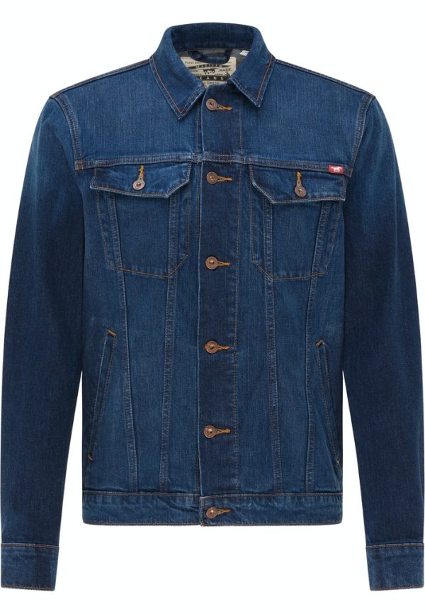 Men's Mustang denim jacket 1011567-5000-883 blue