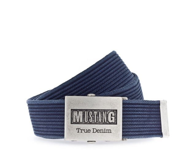 Mustang men's belt MG2005B01-480 blue