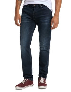 Hommes Mustang Vegas jeans 1008948-5000-883 bleu