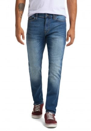 Hommes Mustang Vegas jeans 1008949-5000-783 bleu