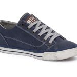 Mustang 50C-038 (1146-302-800) women's sneakers navy blue lace-up