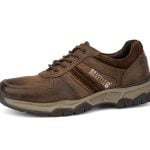 Mustang 51A-008 (4942-301-3) brown lace-up shoes for men