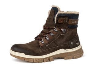 Mustang 51A-040 (4159-602-32) brown lace-up men's boots