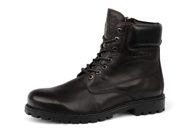 Men's boots Mustang 51A-055 (4941-602-9) black lace-up