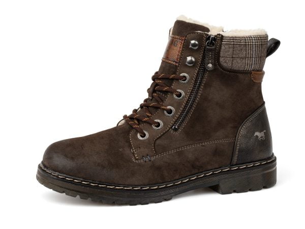 Men's boots Mustang 51A-057 (4185-601-306) brown lace-up