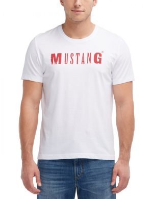 Pánské tričko Mustang 1005454-2045 bílá