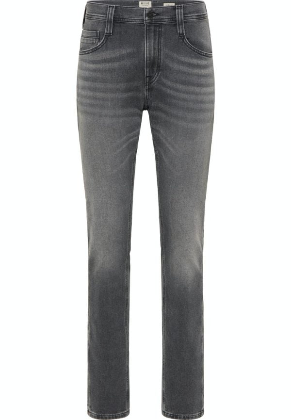 Heren Mustang Oregon Tapered Jeans K 1012230-4000-412 zwart
