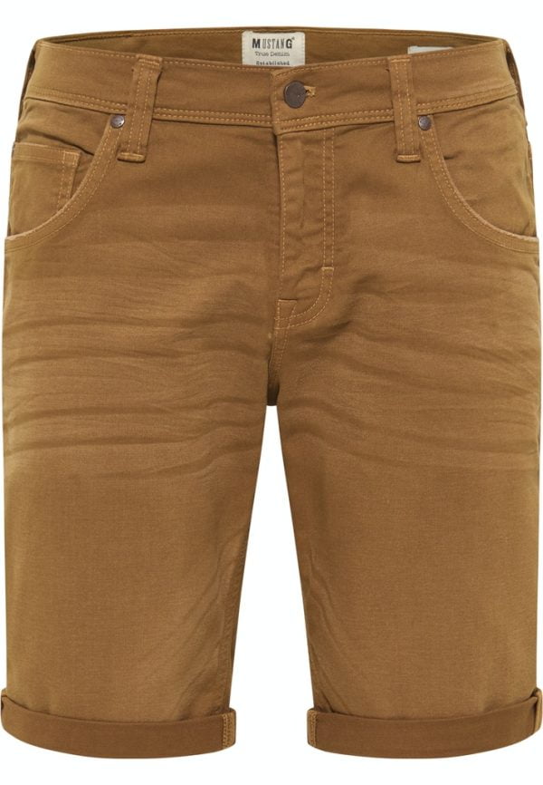 Mustang men's short shorts 1012584-3280 beige