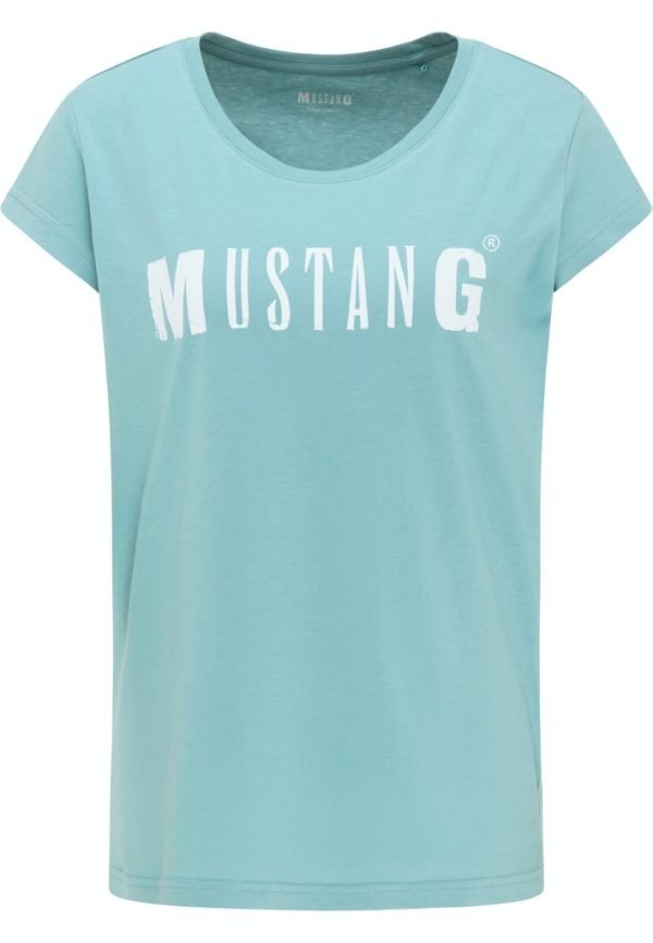 T-shirt damski Mustang  1005455-6236 niebieski