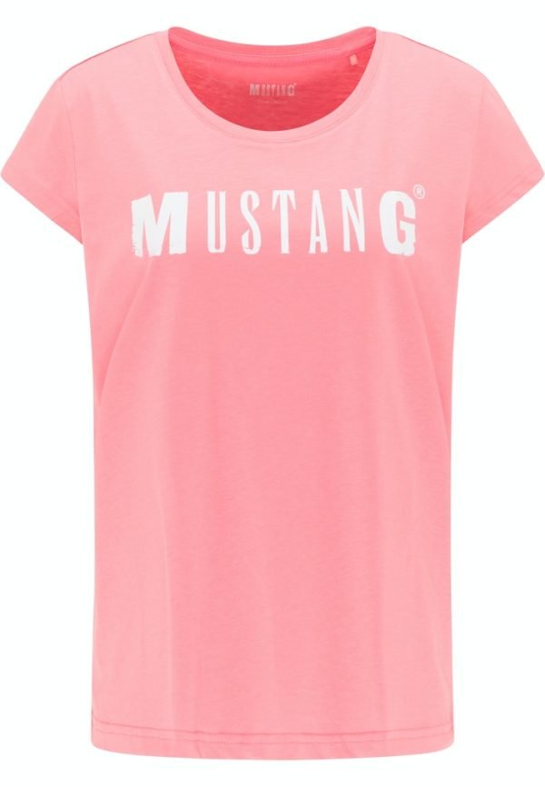 T-shirt damski Mustang  1005455-8142 różowy