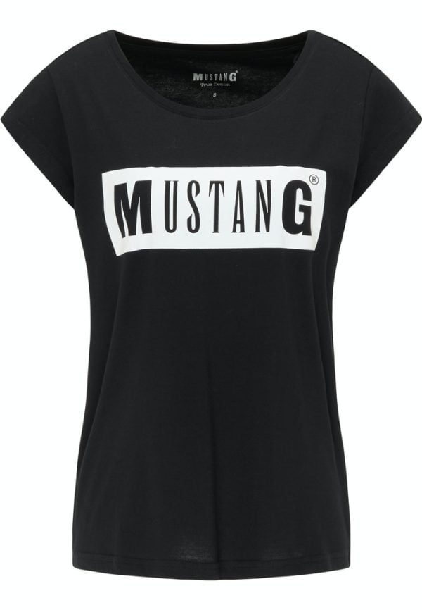 Mustang γυναικείο t-shirt 1010370-4142 μαύρο