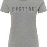 T-shirt damski Mustang  1013222-4141 szary