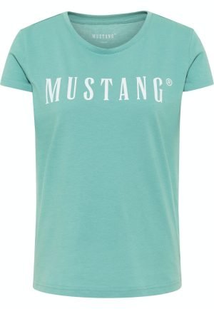 Koszulka damska Mustang  1013222-6236 niebieski