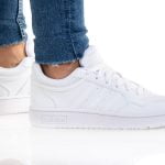 Juniorská obuv adidas HOOPS 3.0 K GW0433 White