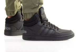 Pantofi pentru bărbați adidas HOOPS 3.0 MID GV6683 Negru