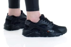 Nike HUARACHE RUN GS WD Παιδικά παπούτσια DO6491-001 Μαύρο