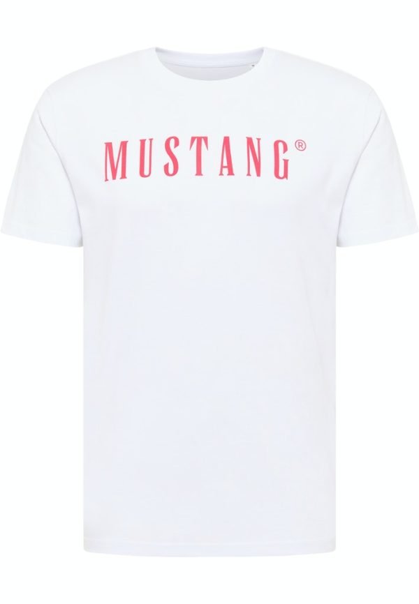 Mustang ανδρικό t-shirt 1013221-2045 λευκό