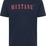 Pánske tričko Mustang 1013221-4085 námornícka modrá