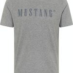T-shirt Mustang para homem 1013221-4140 cinzento