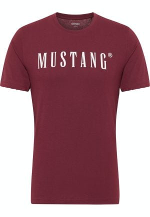 T-shirt męski Mustang  1013221-7184 czerwony