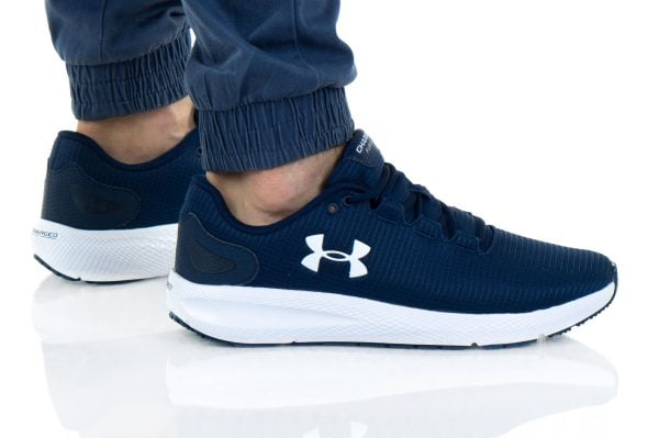Shoes Men Under Armor CHARGED PURSUIT 2 RIP 3025251-400 Navy