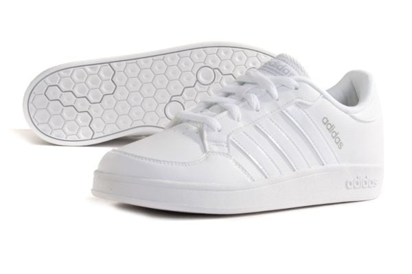 Junior adidas BREAKNET K FY9504 White shoes