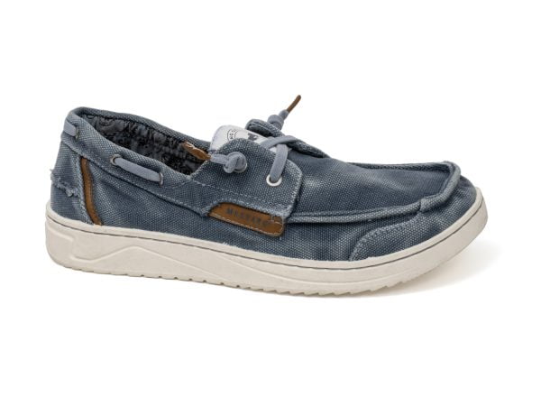 Men's Mustang 52A-080 (4191-404-8) blue slip-on shoes