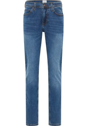 Hommes Mustang Vegas jeans 1013659-5000-783 bleu