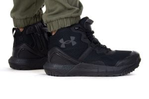 Pantofi pentru bărbați Under Armour UA Micro G Valsetz Zip Mid 3023747-001 Negru