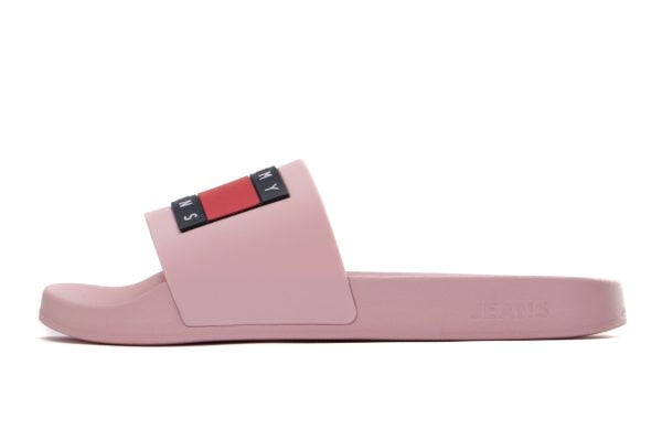 Flip Flops pentru femei Tommy Hilfiger FLAG POOL SLD ESS EN0EN02115 TH2 Pink