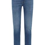 Hommes Mustang Oregon Slim K jeans 1013712-5000-783 bleu