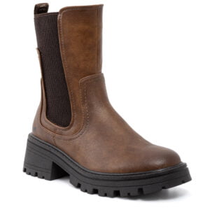 Mustang women's boots 1469-501-307 brown zip