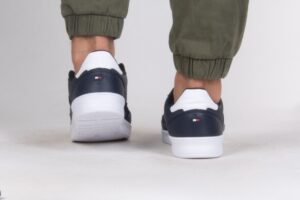 Tommy Hilfiger men's shoes COURT CUPSOLE RETRO LTH STRIPES FM0FM04828 DW5