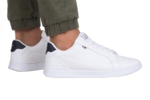 Topánky Tommy Hilfiger LO CUP LTH FM0FM04827 YBS White
