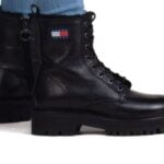 Boots Women's Tommy Hilfiger URBAN BOOT TUMBLED LTR WL EN0EN02317 BDS