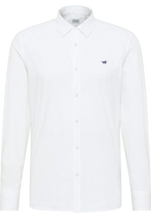 Chemise Mustang pour hommes 1008960-2045 blanc