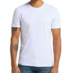 Hommes - Mustang 2-Pack C-Neck T-Shirt 1006169-2045 blanc