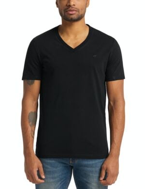 Camiseta de cuello en C para hombre Mustang 2-Pack 1006170-4142 blanca