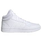 Chaussures hommes adidas HOOPS 3.0 MID ID9838 White