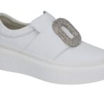 Chaussures pour femmes Artiker 54C1677 blanc à enfiler
