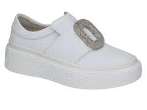 Artiker γυναικεία παπούτσια 54C1677 λευκό slip-on