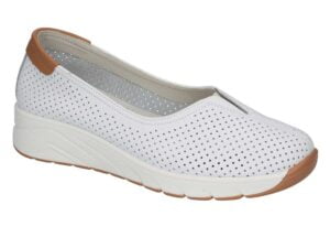 Chaussures pour femmes Artiker 54C1727 blanc à enfiler