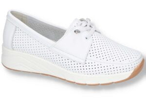 Artiker γυναικεία παπούτσια 54C1731 λευκό με κορδόνια